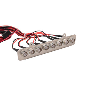 <span class=keywords><strong>RC</strong></span> araba LED ışık Metal kabuk Set kırmızı beyaz ışık için 1/7 Traxxas UDR <span class=keywords><strong>RC</strong></span> kamyon arabalar kuyruk işık - Product Image 3