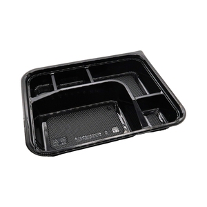 High Quality Disposable Food Container Plastic Boxes to Go <strong>Meal</strong> Prep Container Bento <strong>Box</strong> With <strong>Clear</strong> Lid - Product Image 1