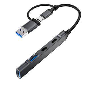 Rocketek最畅销的OEM集线器适配器USB 3.0 USB 2.0集线器c型坞站4端口OTG Usb C集线器 - Product Image 2