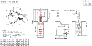 สวิตช์ไฟ Sw-2 KDC-A10,สวิตช์ปุ่มกด