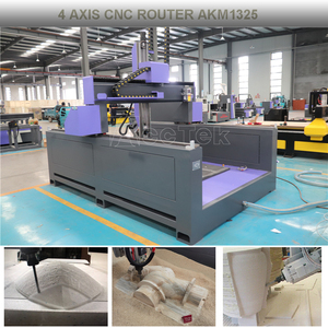 Enrutador Cnc de eje Z alto Máquina enrutadora de madera Cnc de 4 ejes Centro de mecanizado de 4 ejes Máquina de corte Cnc de madera para trabajos 3D 4D - Product Image 6