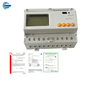 Din Rail Leistungs messer für Solar Wechsel richter PV-System mit LCD für Strom überwachungs system 380V Ausgangs energie zähler - Product Image 2