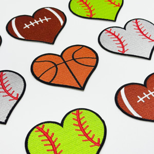 Các Bản Vá Lỗi Thêu Sắt Trên Dệt Nhãn Thẻ Tùy Chỉnh Thêu Vá Phù Hiệu Áo Khoác - Product Image 1