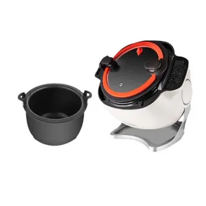 家用商用炊具自动智能机器人多功能旋转油炸自动炒锅电磁炉 - Product Image 6