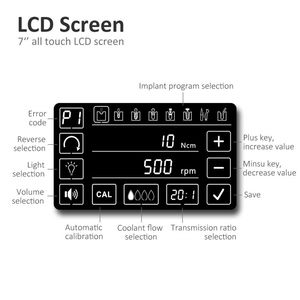 Coxo C-Thủy thủ Pro Sistema động cơ cho impiant dentale động cơ chirurgico trapano động cơ không chổi than - Product Image 3