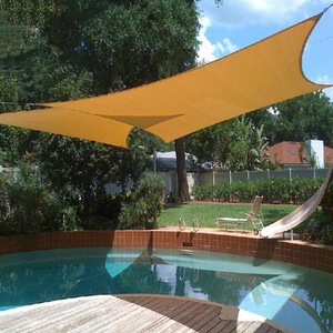 HDPE Rechteck UV Sun Block Shade Net Shade Segel netze für Camping im Freien Schwimmen