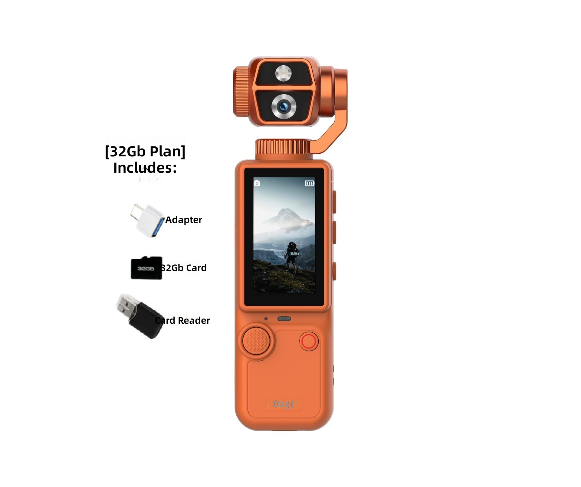 Adaptateur lecteur de carte mémoire Q9 orange-32g
