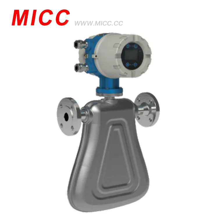 Medidor de flujo de masa de coriolis portátil ultrasónico, alta precisión, precio bajo, MICC