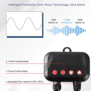 Hsbao Smart APP di programmazione di controllo Marine Reef acquario pozzetto pompe di circolazione acquari pompe universali regolabili