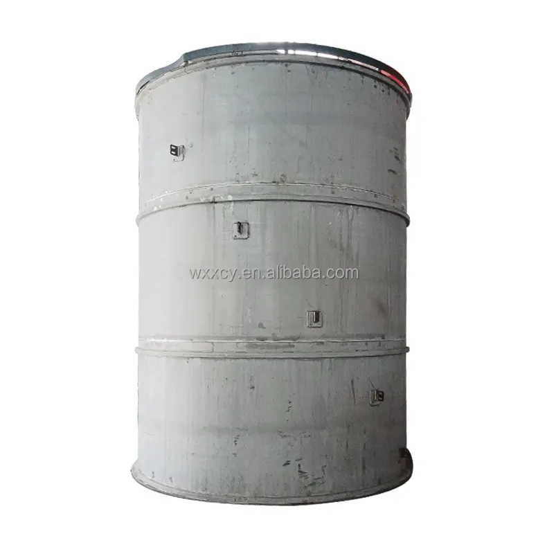 Tanque de almacenamiento de aceite de acero inoxidable al carbono de alta calidad y gran volumen