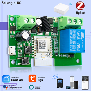 Zigbee modulo WiFi Tuya Smart relè interruttore 1CH7-32V RF 433mhz lavoro con Tuya/Smart-Life APP Alexa - Product Image 6