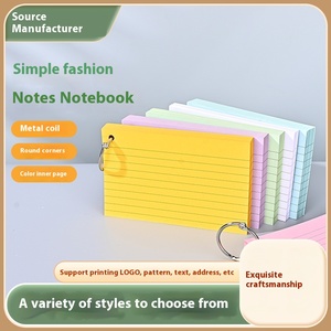 Factory Direct Simple <strong>Combination</strong> Small Fresh Student Stationery Ordinary Color Sticky Note Loose Leaf Paper <strong>Notepad</strong> - Product Image 2