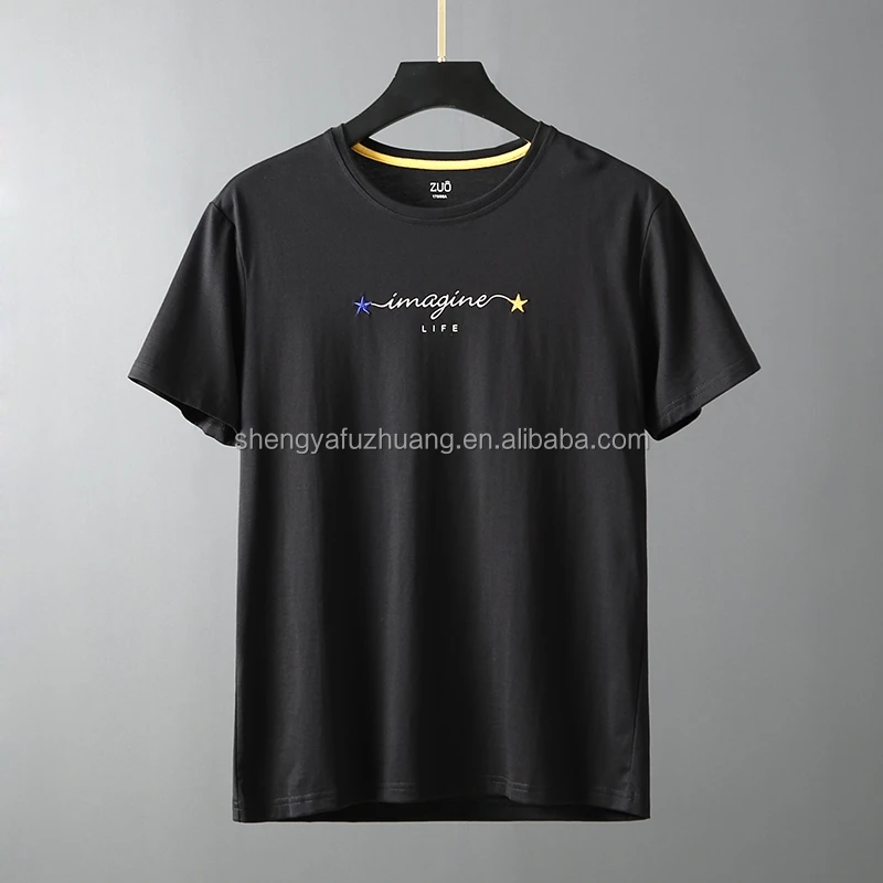 High quality well designed men's T-shirt 100% cotton Men's T-shirt Business men's clothing