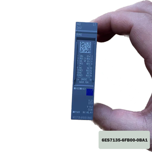 Venta popular SIENEMS 6ES7135-6FB00-0BA1 ET200SP 2AO U Módulo de entrada analógica estándar PLC Adecuado para unidades base de tipo A0/A1