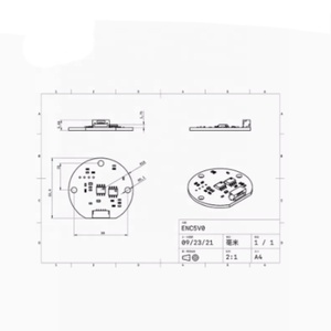 Sensor de ángulo de codificador magnético eParthub comunicación MODBUS de 14 bits comunicación Tamagawa tipo de comunicación RS485 - Product Image 5