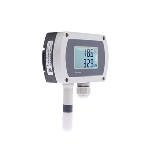 Transmisor de temperatura y humedad 4-20 con pantalla LCD 485 Sensor Instalación de pista Sensor ambiental