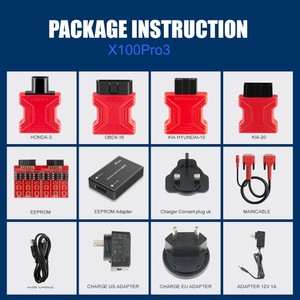 2025 XTOOL X100 Pro3 Programador de llave automático profesional Agregar EPB, ABS, TPS Funciones de reinicio - Product Image 6