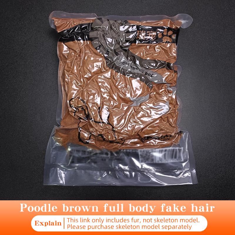 Brown Poodle Hair
