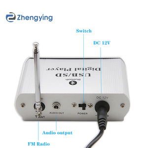 USB Card U Disk Power <strong>Amplifier</strong> 12V Mini Small MP3 Player with Cross-border Customization Mini Receivers &amp; <strong>Amplifiers</strong> - Product Image 2