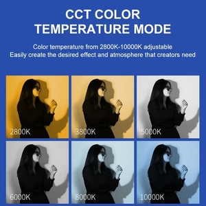 P100 100W RGB Full Color <strong>Led</strong> Video COB Light APP Control Photography Lighting Lamp Colorful Lighting - Product Image 5