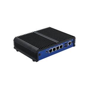 インダストリアルミニデスクトップPC 4 LAN小型埋め込み低電力IPC Linux Ubuntuミニデスクトップコンピュータ - Product Image 3