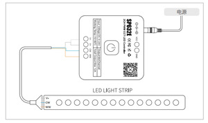 SP638E SPI RGB светодиодный контроллер DC5-24V 600 пикселей Dream Color Strip светодиодный музыкальный диммер контроллер - Product Image 5