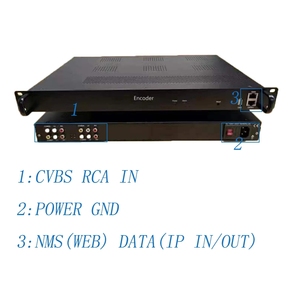 HTTP SPTS UDP RTP kodlayıcı MPEG-2 IPTV CATV kodlayıcı 4 kanallı CVBS RCA IP AV - Product Image 3