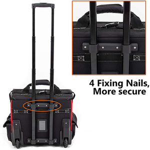 Custom Tote <strong>Tool</strong> <strong>Bags</strong> Organizer Trolley with Wheels Big Capacity Rolling <strong>Tool</strong> Storage <strong>Bag</strong> - Product Image 5