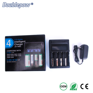 ダブルポウZH440Cインテリジェント充電器LCDディスプレイユニバーサル1.2V NiMH/NiCd 3.7V Li Ionバッテリー充電器 - Product Image 6