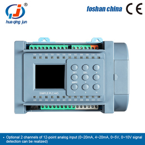 Huaqingjun 8DI 8DO uscita Transistor PLC ingressi analogici uscite 0-5V 0-10V RS485 Modbus RTU WIFI PLC per serra