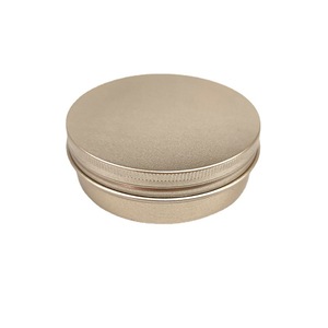 โหลเครื่องสำอางอลูมิเนียมสีทองสำหรับใส่เทียน200มล. 15มล. <span class=keywords><strong>250</strong></span>มล. ปลอดภัยสำหรับอาหาร