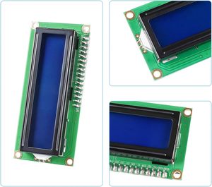 Gründer LCD1602 Anzeige modul 16x2 Grafik TFT LCM Kompatibel mit für Arduinos und Raspberry Pi IIC/I2C/TWI