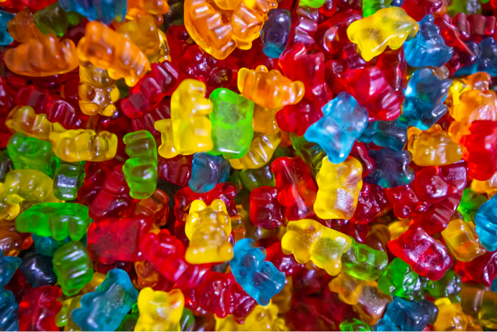 Orso di caramelle