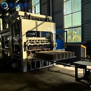 Máquina de fabricación de bloques de hormigón de gran capacidad de buena calidad, máquina de construcción automática, línea de producción de ladrillos huecos - Product Image 5