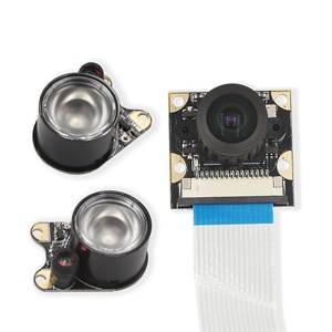 Módulo de cámara OEM Raspberry Pi OV5647 5MP 160 grados gran angular lente ojo de pez Raspberry Pi 3/2 modelo B cámara mini