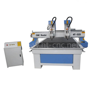 Velocidad rápida Dsp controlado 2 husillos talla de madera Ce máquina doble cabeza madera Cnc enrutador máquina para carpintería - Product Image 4