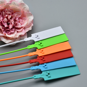 Sản Phẩm Phổ Biến Nhựa <span class=keywords><strong>Tag</strong></span> Biểu Tượng Tùy Chỉnh Chống Trộm Dùng Một Lần Nhựa Tự Khóa Con Dấu Nhãn - Product Image 3