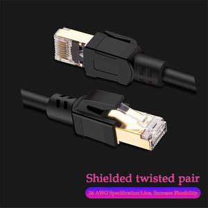 RJ45 Cat8 yama ağ SFTP Ethernet Lan kablosu süper hız 1M 5M 10M 20M 40gbps ağ kedi 8 kablo kedi 8 yüksek kalite CE RHOS - Product Image 6