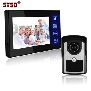 Sistema de intercomunicación de videoportero con cable de alta definición para el hogar, oficina o Villa, Timbre de Control de acceso de seguridad - Product Image 1