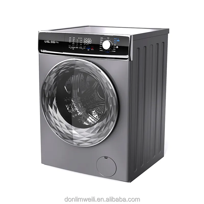 Lave-linge intelligent entièrement automatique, haute qualité, 10KG, charge avant 110V