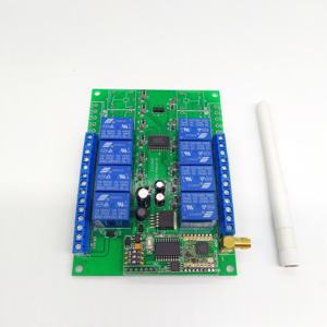 Hochwertiger 8-Kanal 5 km kabelloser RF-Relee-Controller 433,92 MHz Fernbedienung für Landbewässerung - Product Image 5