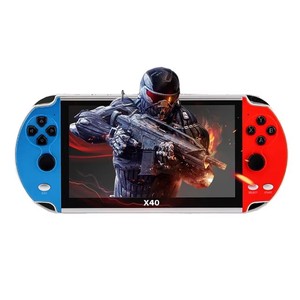 X40 16GB สำหรับเครื่องเล่นเกม FC เครื่องเล่นมัลติมีเดียแบบพกพา Max7Inch แป้นเกมโยกคู่เกมคอนโซลวิดีโอเกมมือถือแบบย้อนยุค - Product Image 6
