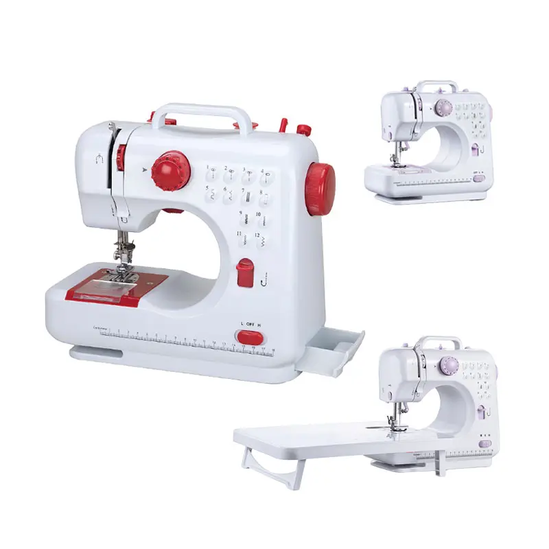 Máquina de coser automática para uso doméstico, máquina de coser doméstica de doble hilo