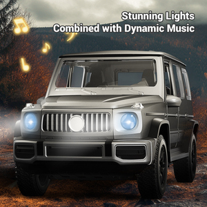 SJY- Q179 2.4G auto elettrica fuoristrada di simulazione telecomando con luce e suono di rilevamento gestuale giocattolo RC auto camion regali - Product Image 2
