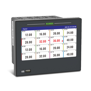 Registrador de datos industrial RS485 de 32 canales, registrador de datos de presión para temperatura, voltaje, corriente, USB, función de pantalla táctil - Product Image 1