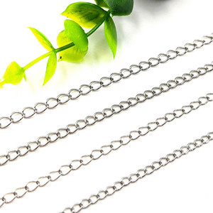 High Quality Stainless Steel <strong>Chain</strong> with 18K Gold Plating DIY Extension Jewelry Accessories for Pearl Main Stone for Gifts - Product Image 3