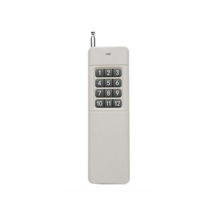 Hochleistungs-HF-Fernbedienung sender mit 3000m Reichweite 433 MHz ABS Wasserdichte drahtlose Tür mit 1/2/4/6/8/12CH und Lerncode - Product Image 6