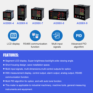 Fabrieksprijs Intelligente Digitale Display Thermostaat <span class=keywords><strong>Pid</strong></span>-Algoritme Gecontroleerde Temperatuurregelaar - Product Image 2