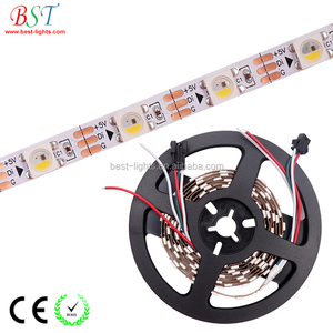 Adresli WS2812B 5V RGB RGBW SK6812 LED şerit programlanabilir Programmable 15 12V RGB 30/72/96/144leds/m LED ışık şerit tek LED kesilebilir - Product Image 2