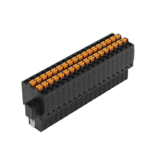 15EDGKDHM Bloque de terminales de resorte enchufable PCB de capa de doble fila compacta de 2,54mm 0156-1AXX-BK - Product Image 3